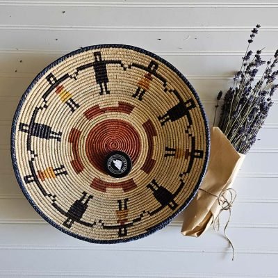 13-14 inch tribal baskets